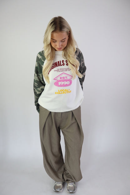 Ambika Pantalon Taupe