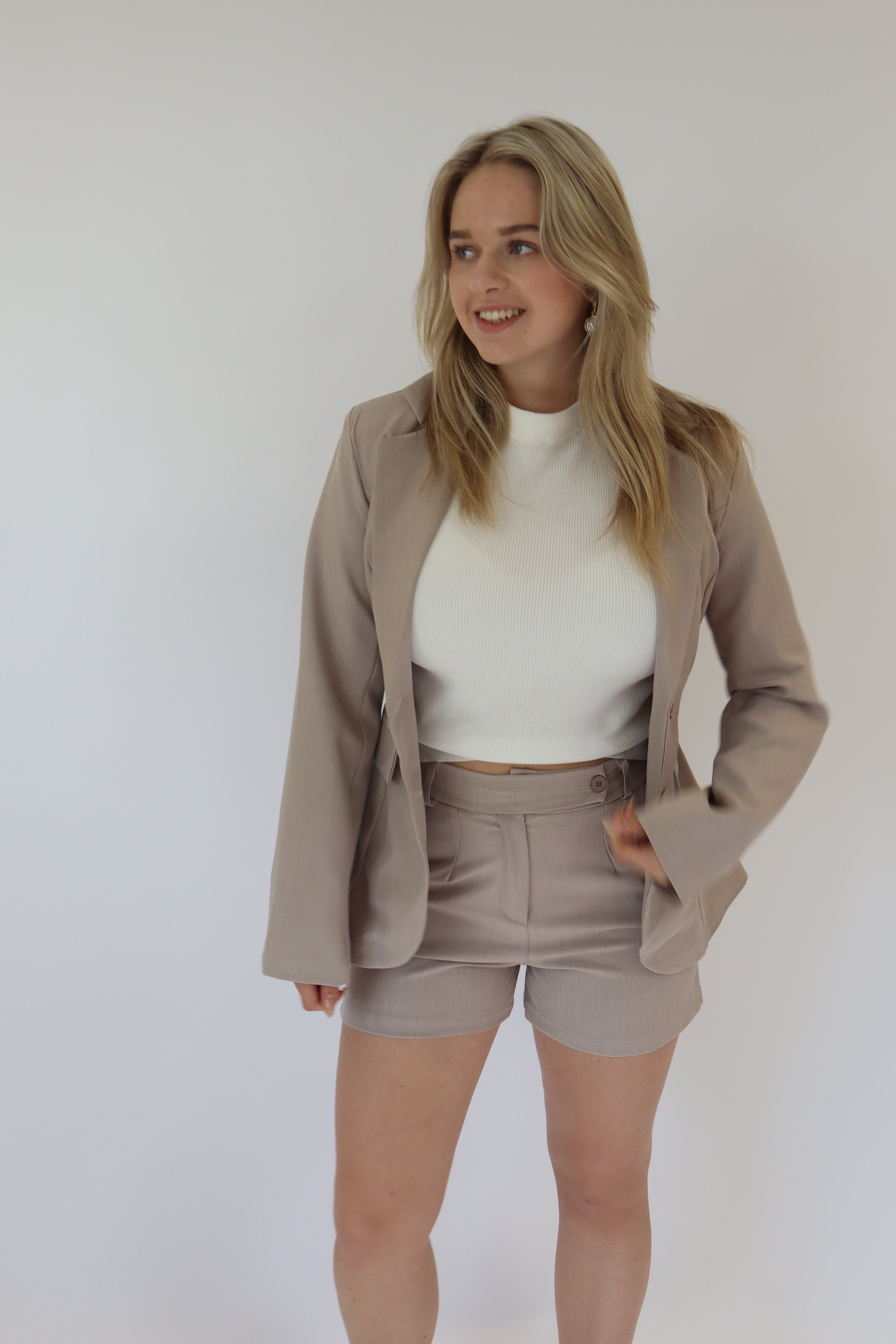 Solange Two Piece Set Taupe