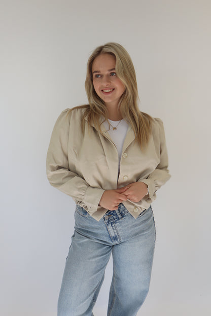 Benita Jacket Beige | Ambika