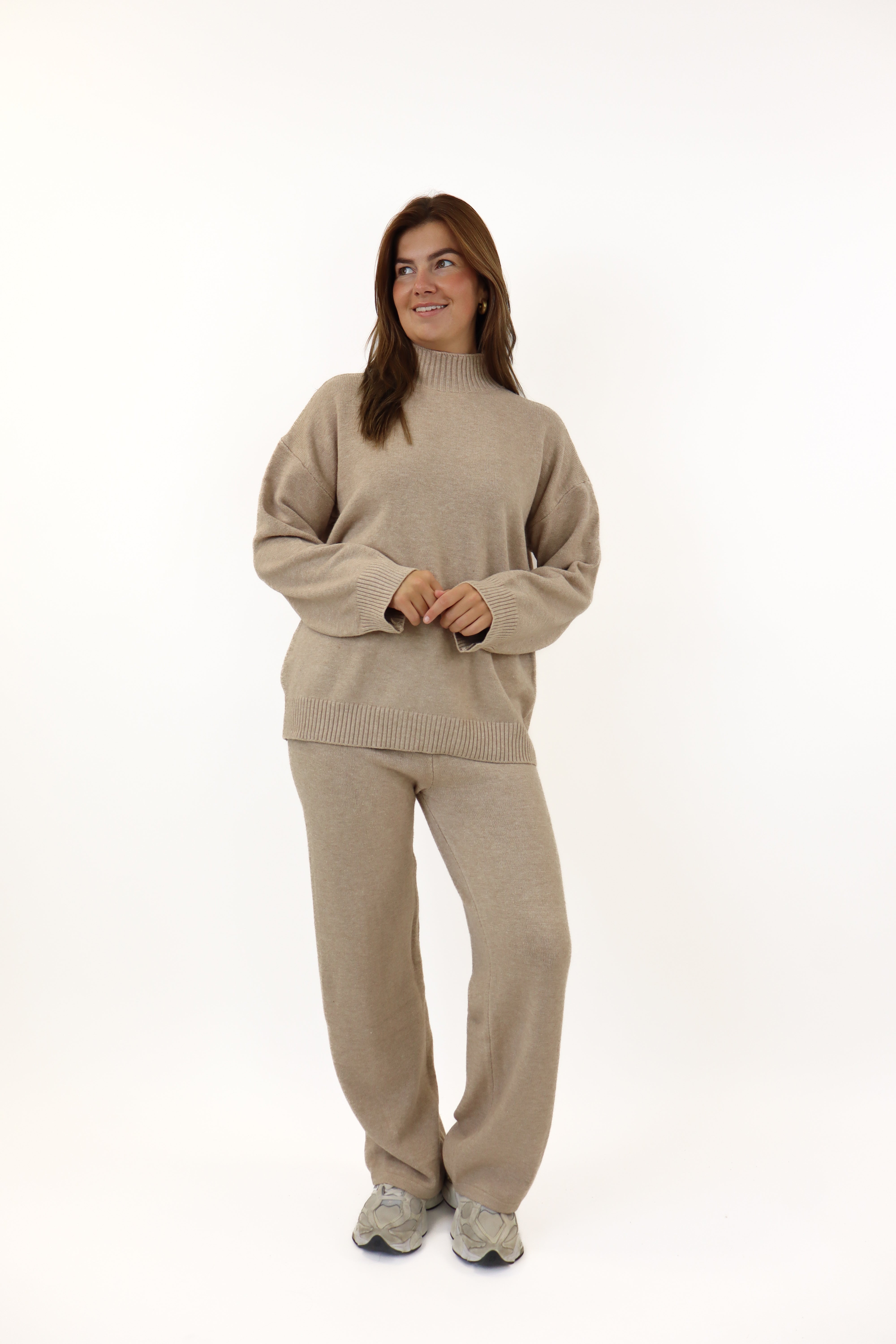 Romy Two Piece Set Taupe