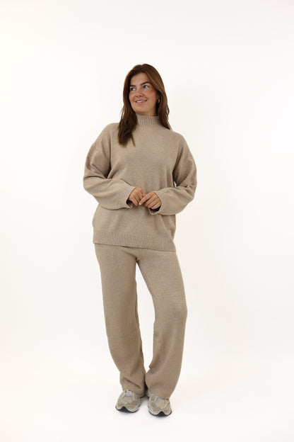 Romy Two Piece Set Taupe