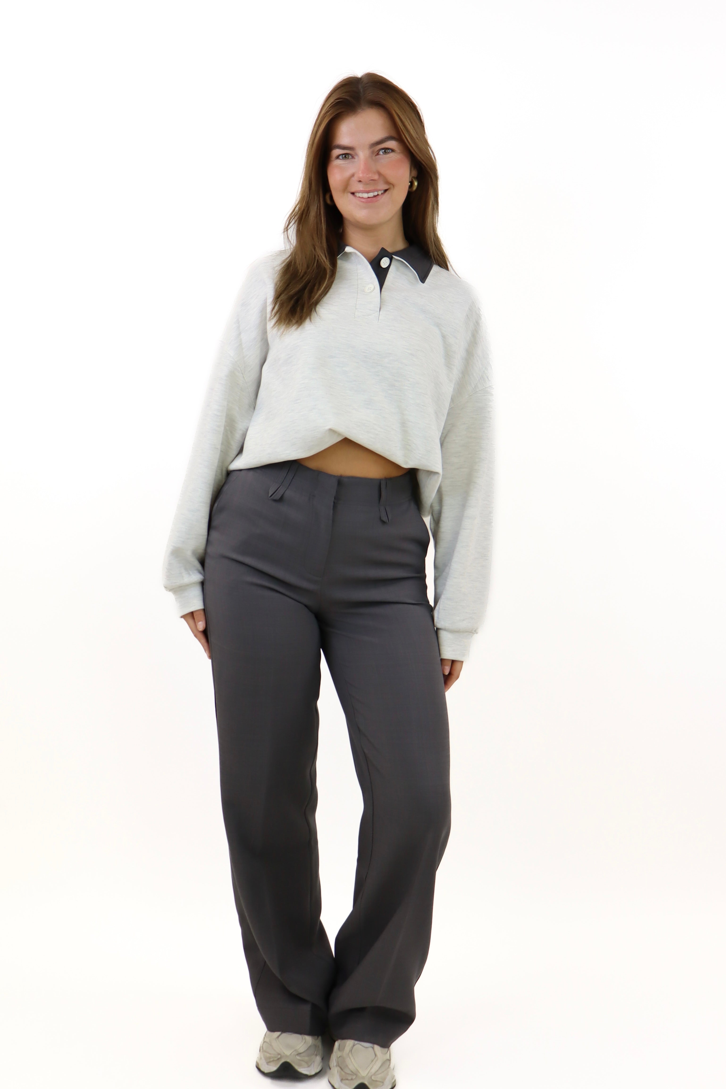 By Kie Pantalon - Dark Grey