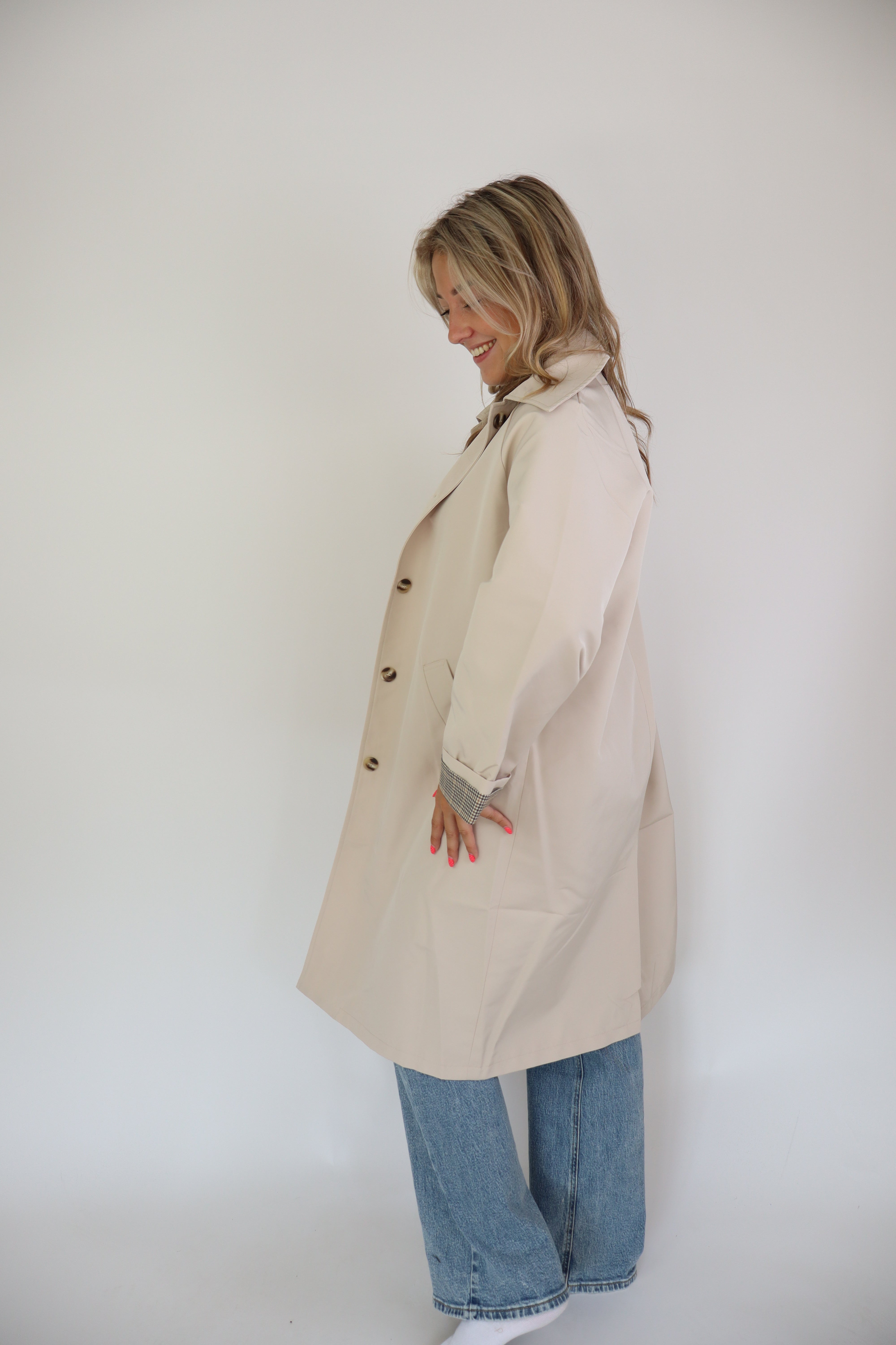 Molly Trench Coat Beige