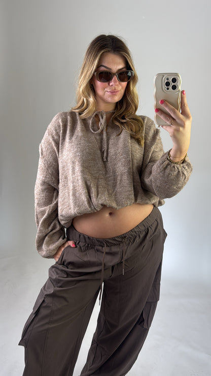 Lune Sweater Taupe