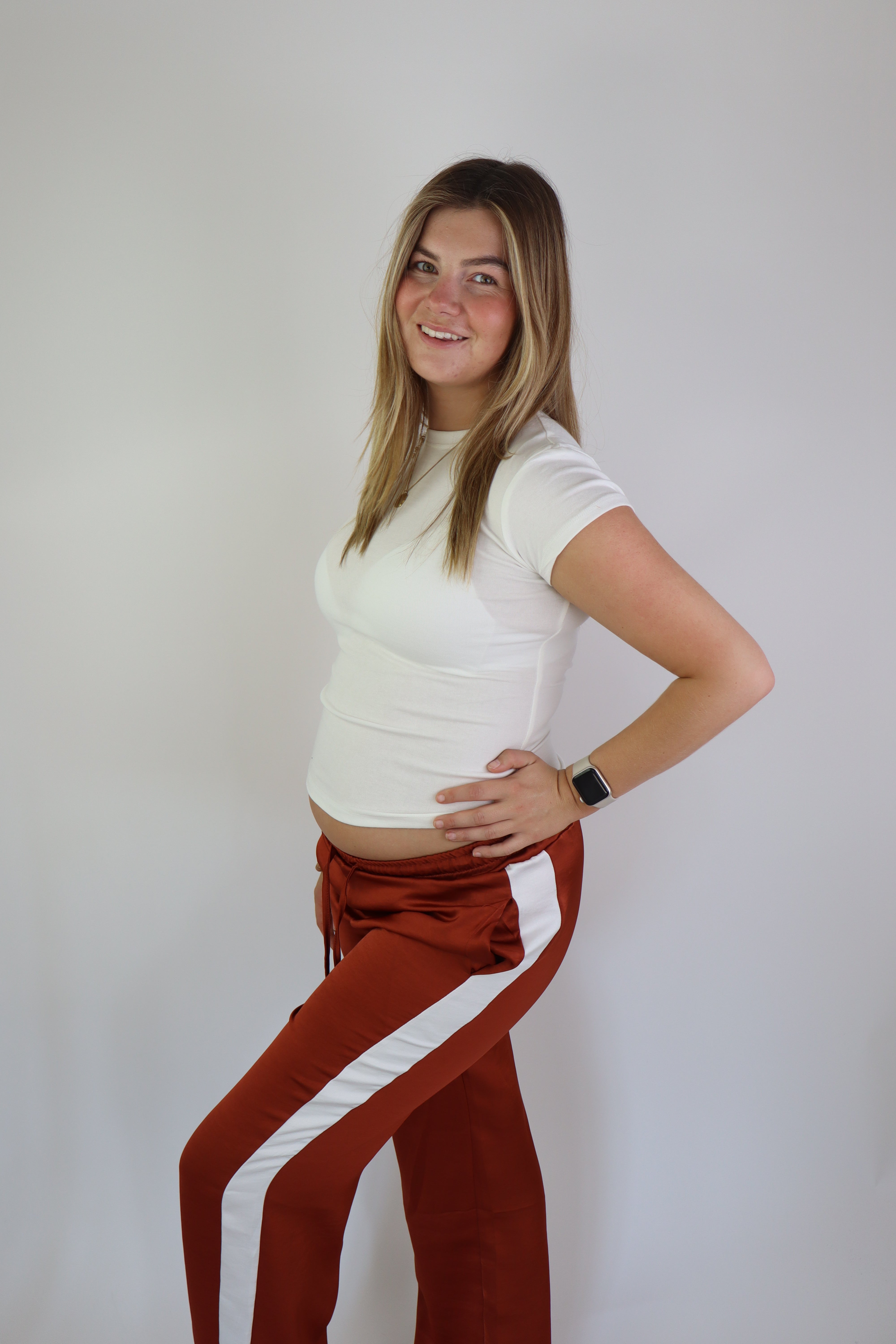Caitlin Satijnen Broek Roest