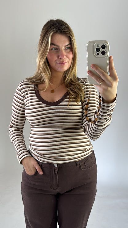 Evi Longsleeve Beige