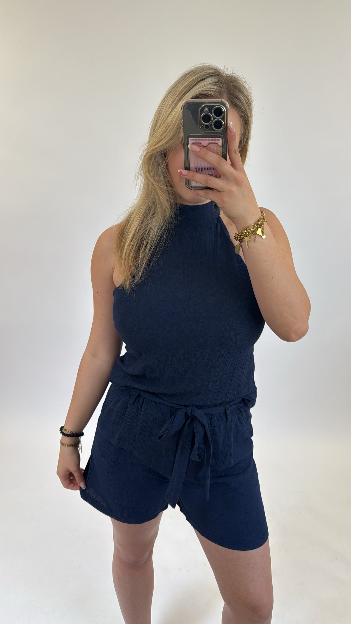 Charissa Summer Set Navy