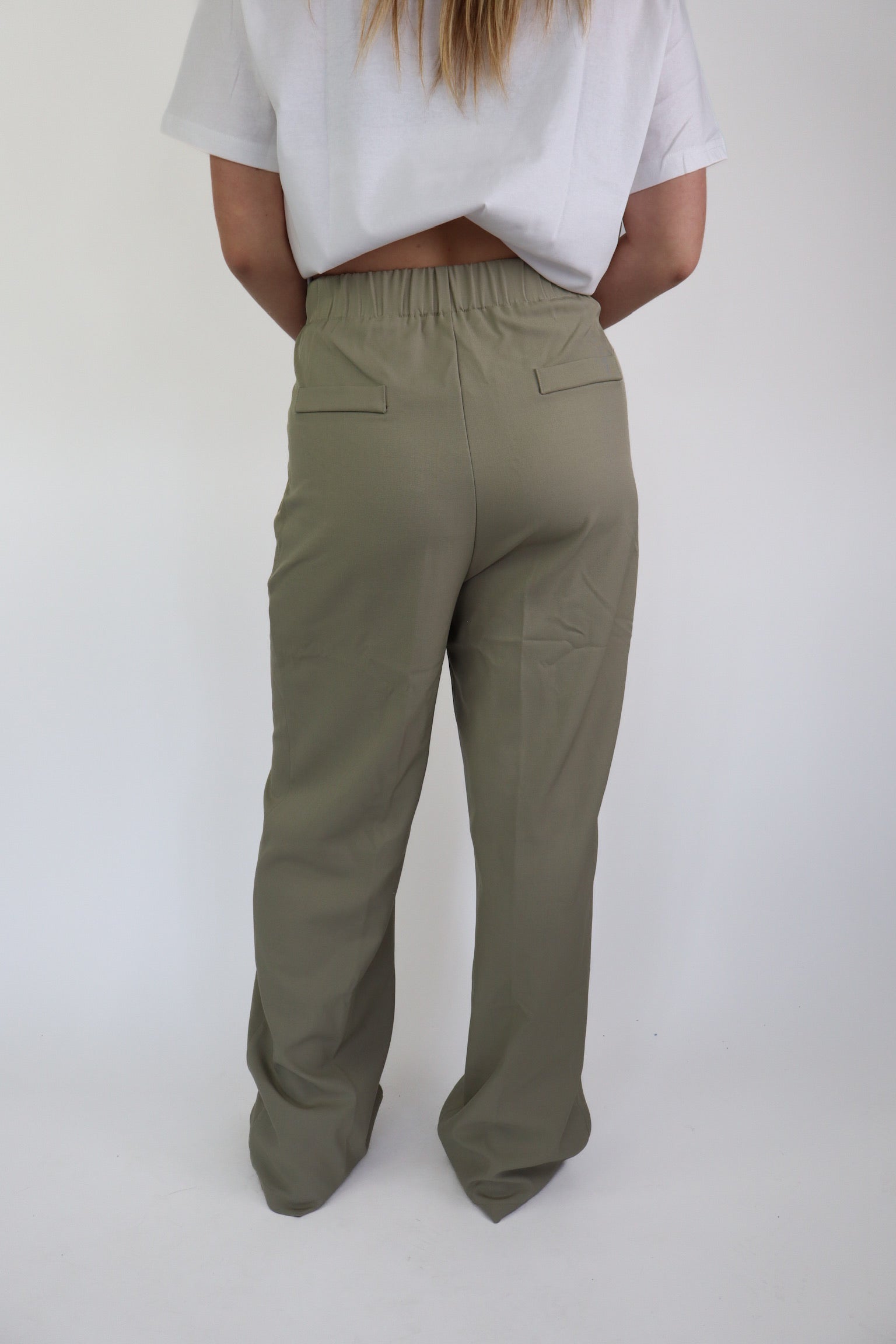Emma Stretch Pantalon Olive