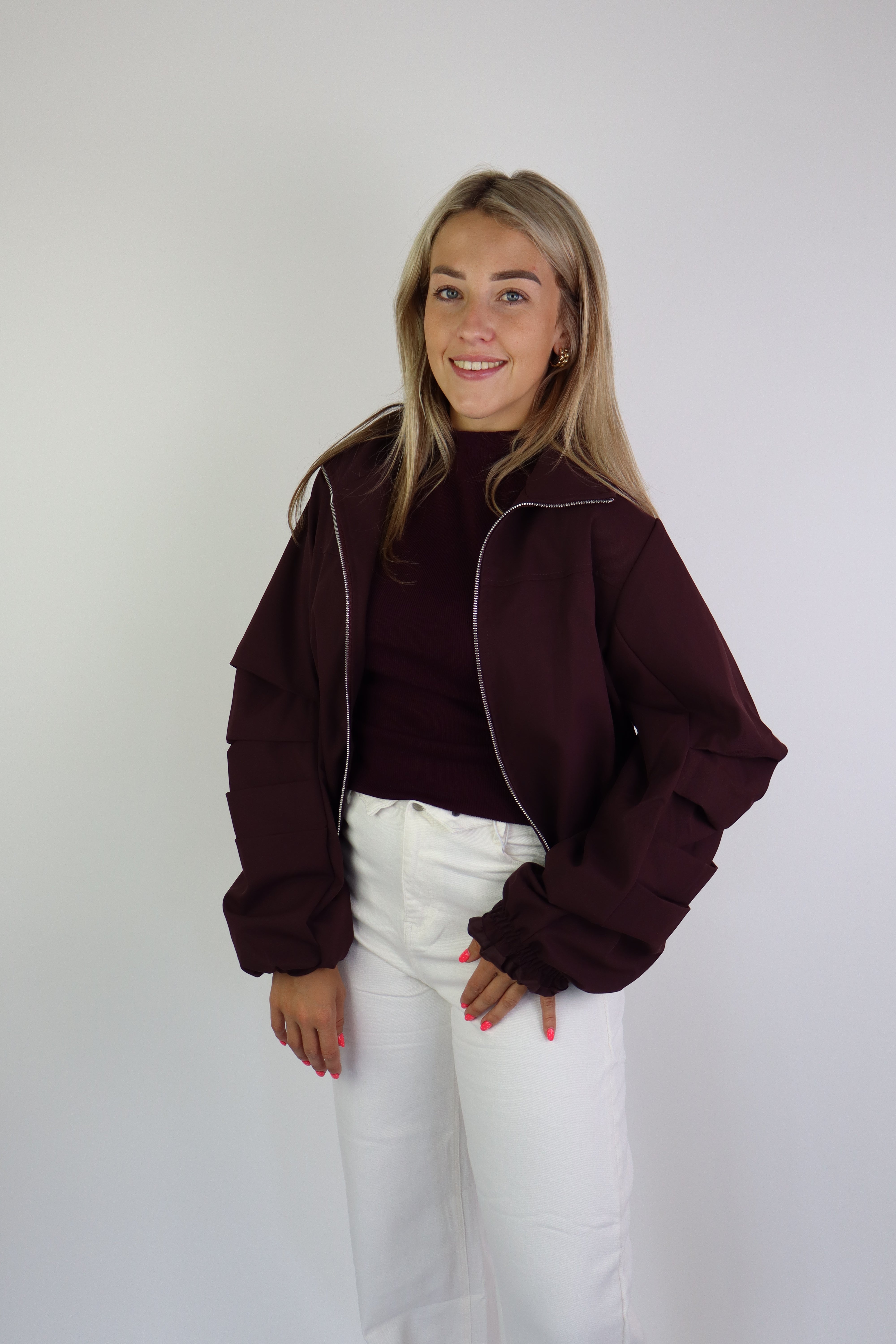 Noé Jacket Bordeaux