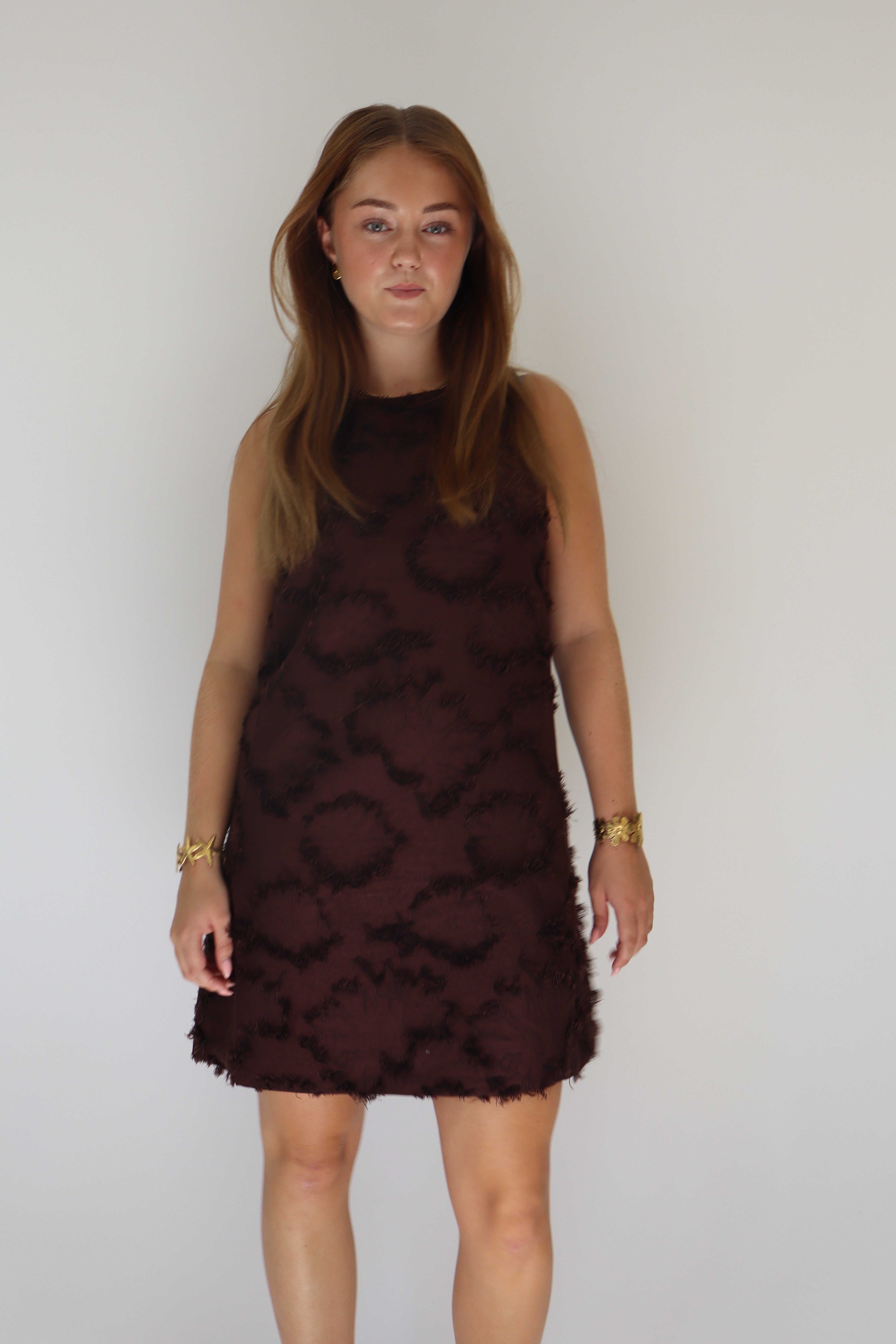 Isabella Dress Brown