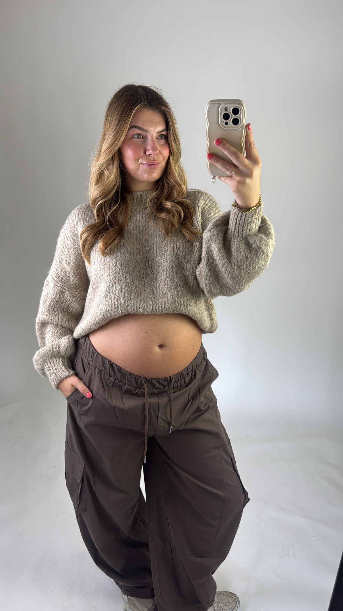 Marit Cargo Pants Brown