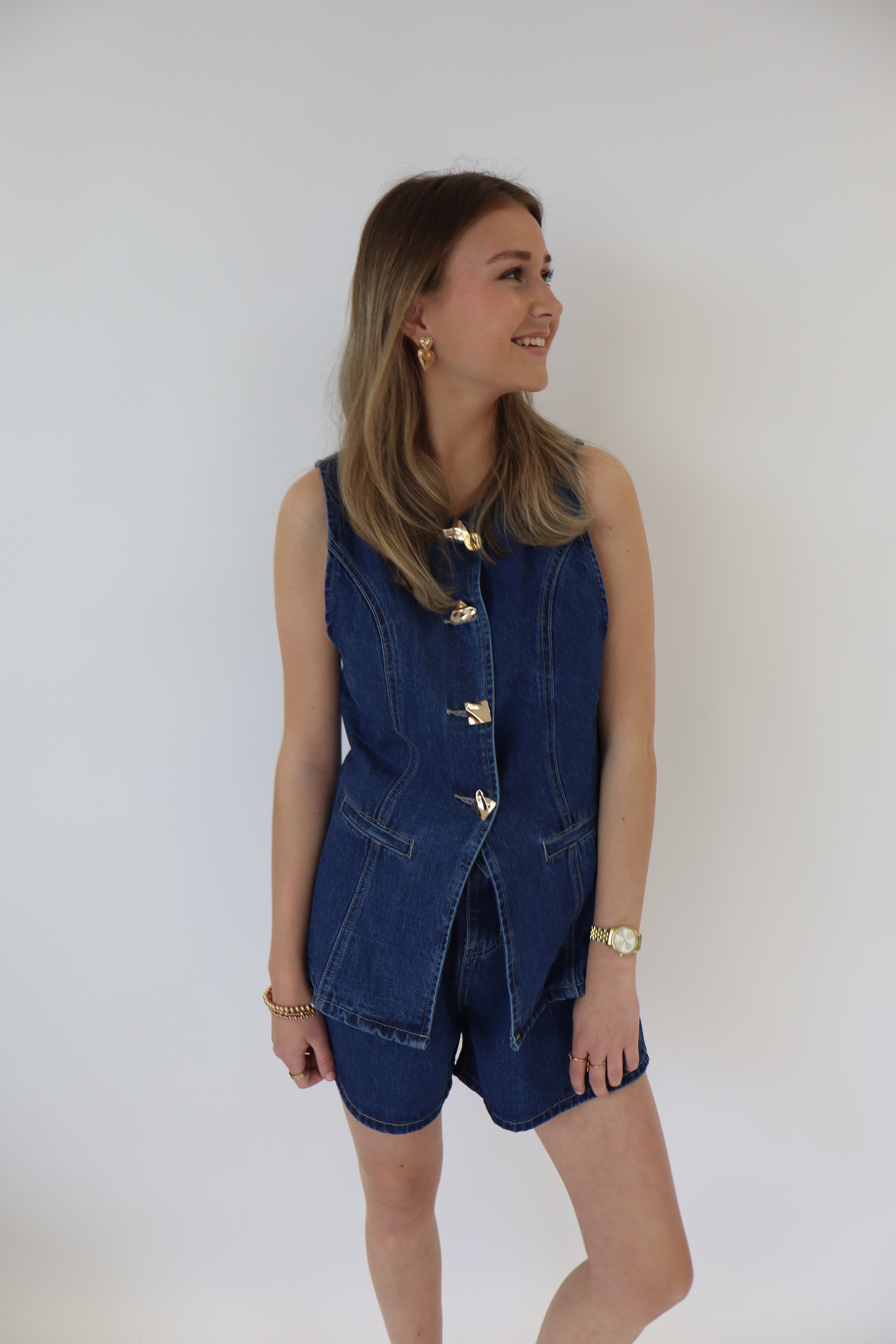 Jinthe Denim Gilet