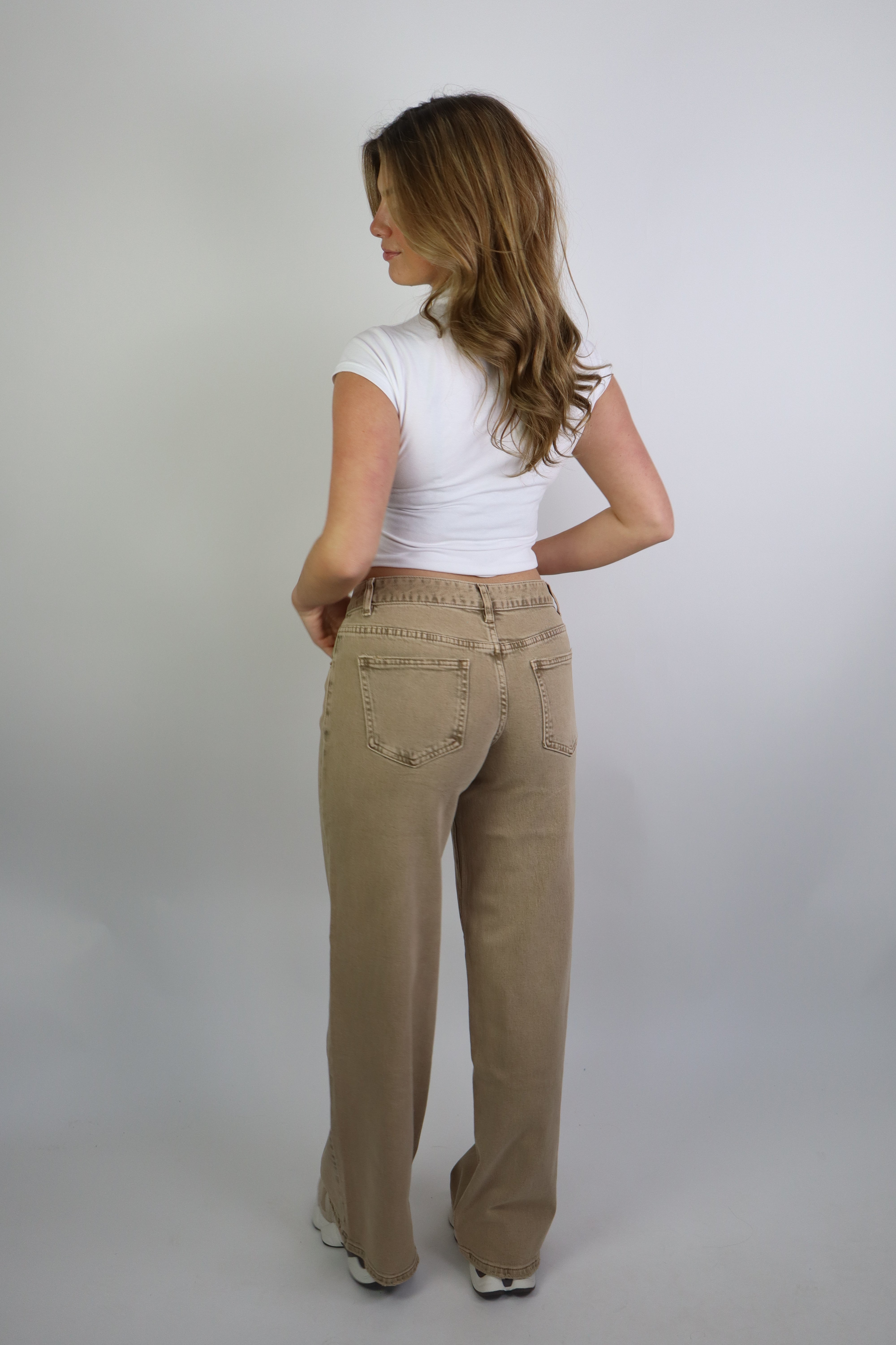 Isa Low Waist Jeans Q206-T