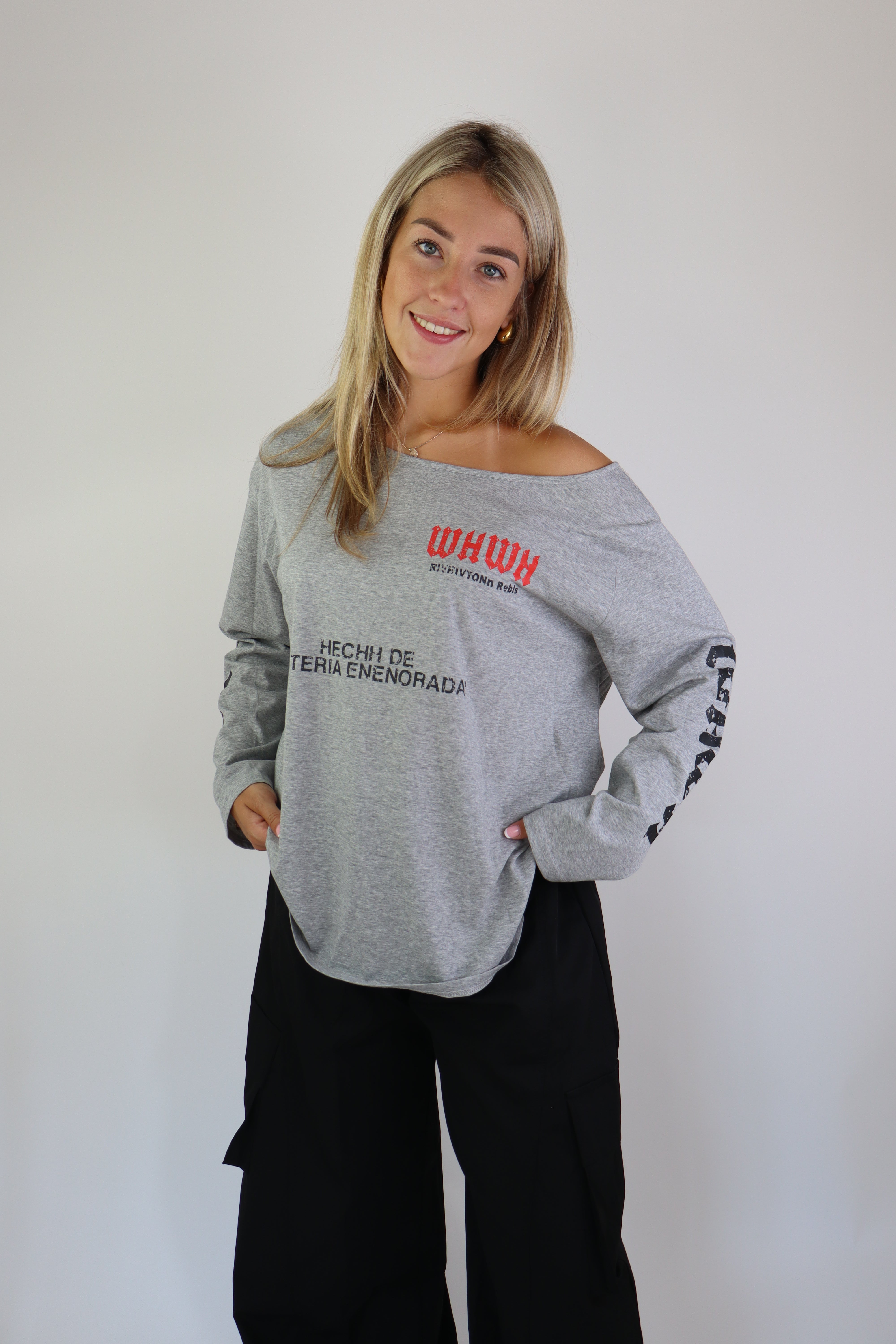 Jana Longsleeve Grey | Pre Order 12/08