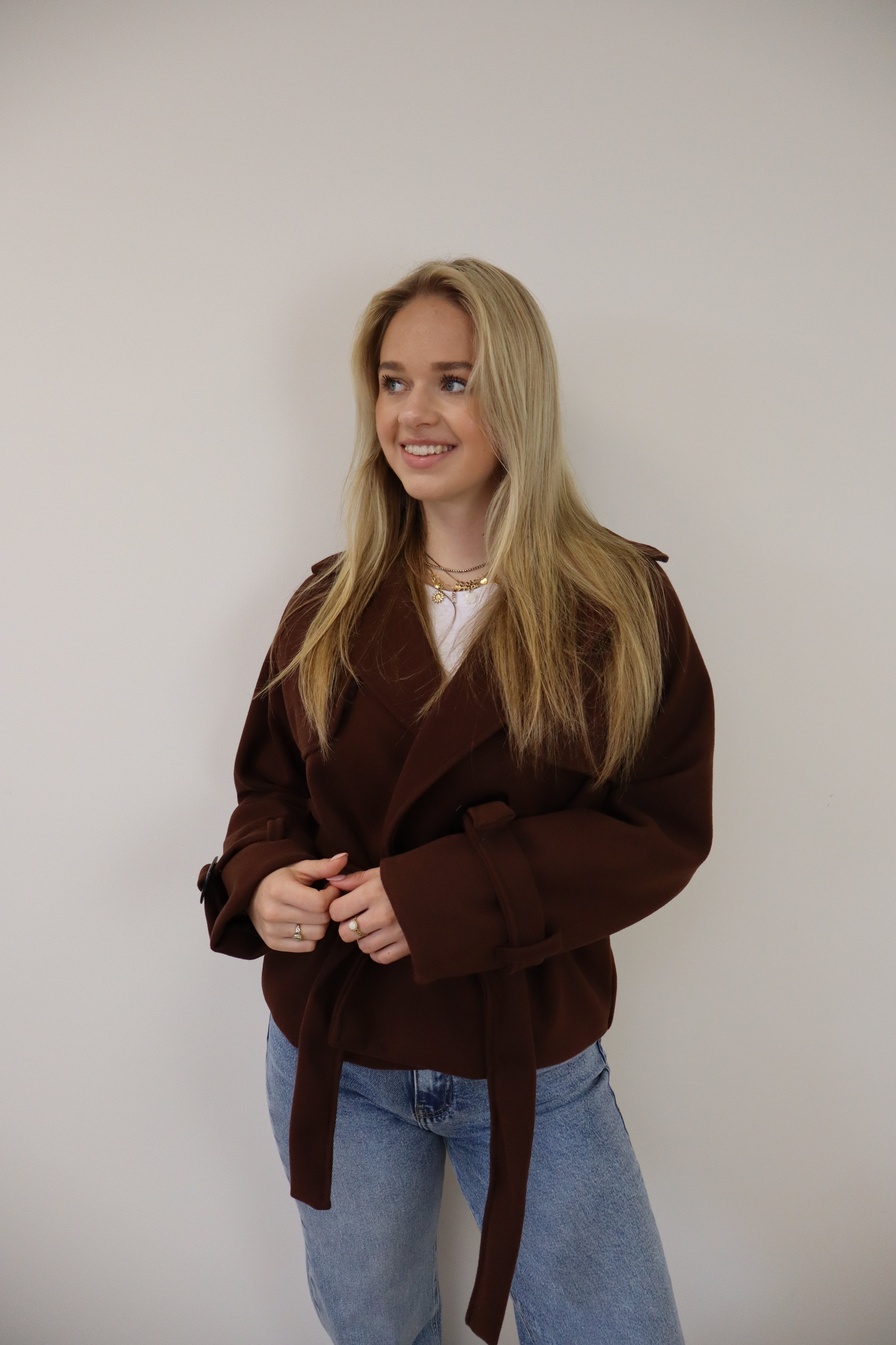 Bobbie Trench Coat Choco
