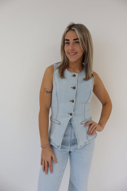 Marilen Denim Gilet