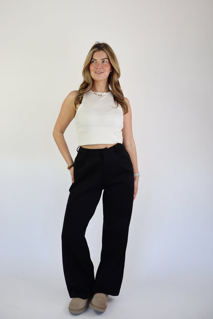 Jasmijn Jogging Pantalon Black