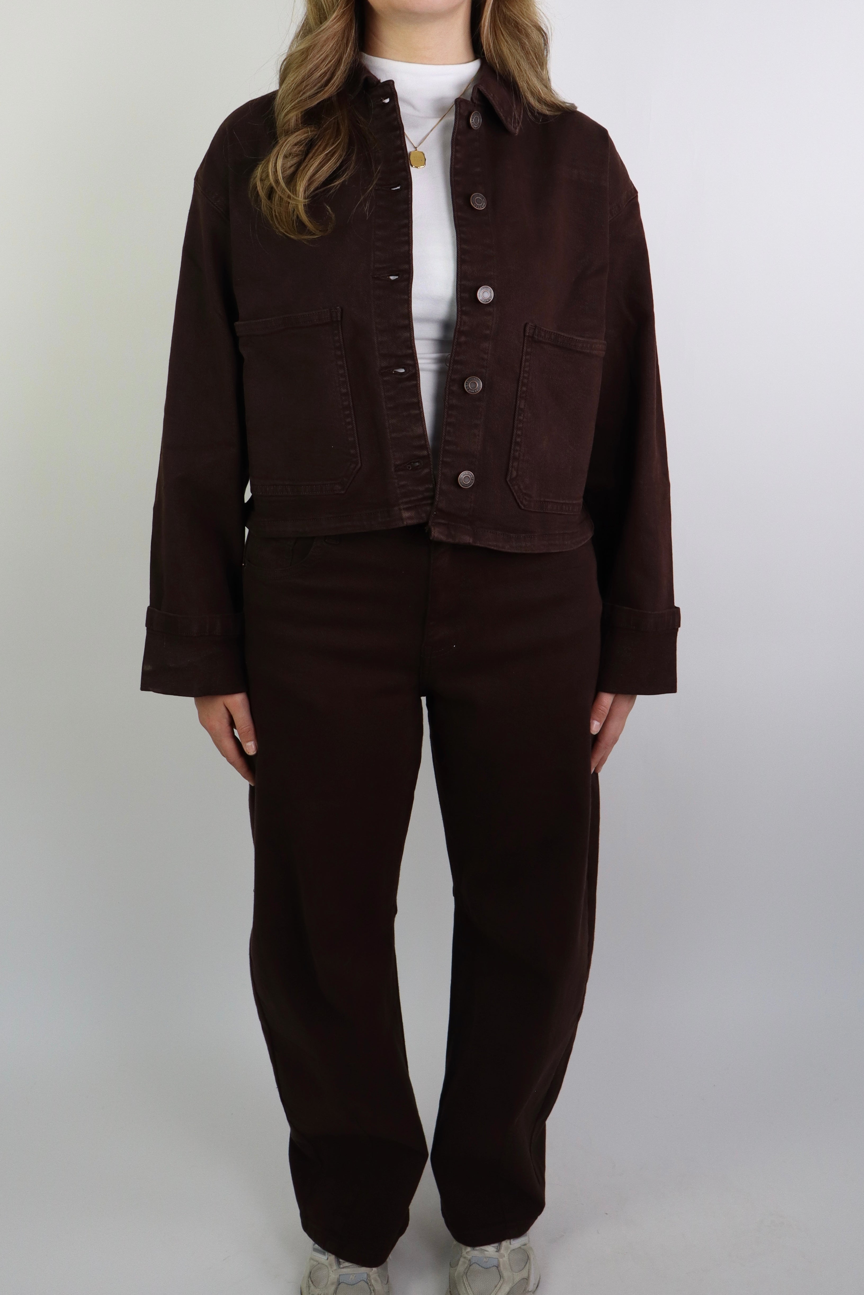 Millie Denim Jacket Brown 984