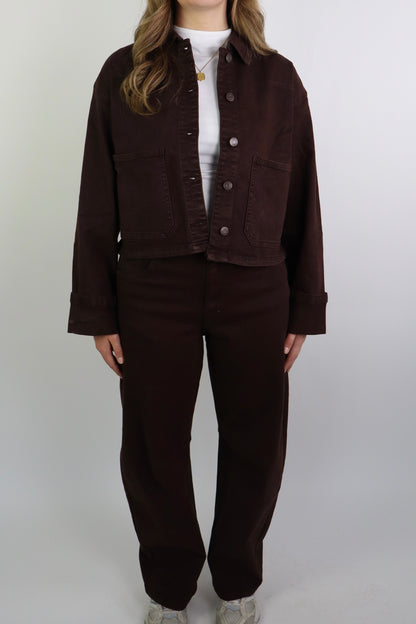 Millie Denim Jacket Brown 984