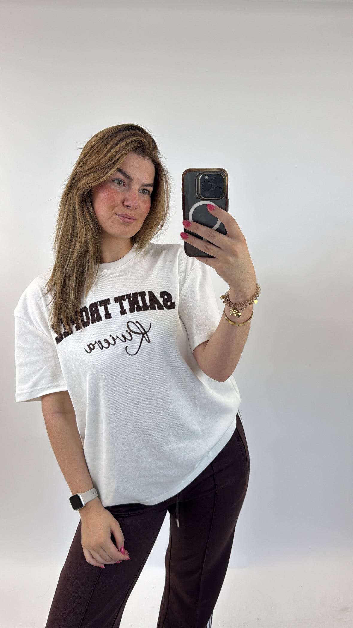 Saint Tropez Tee Brown