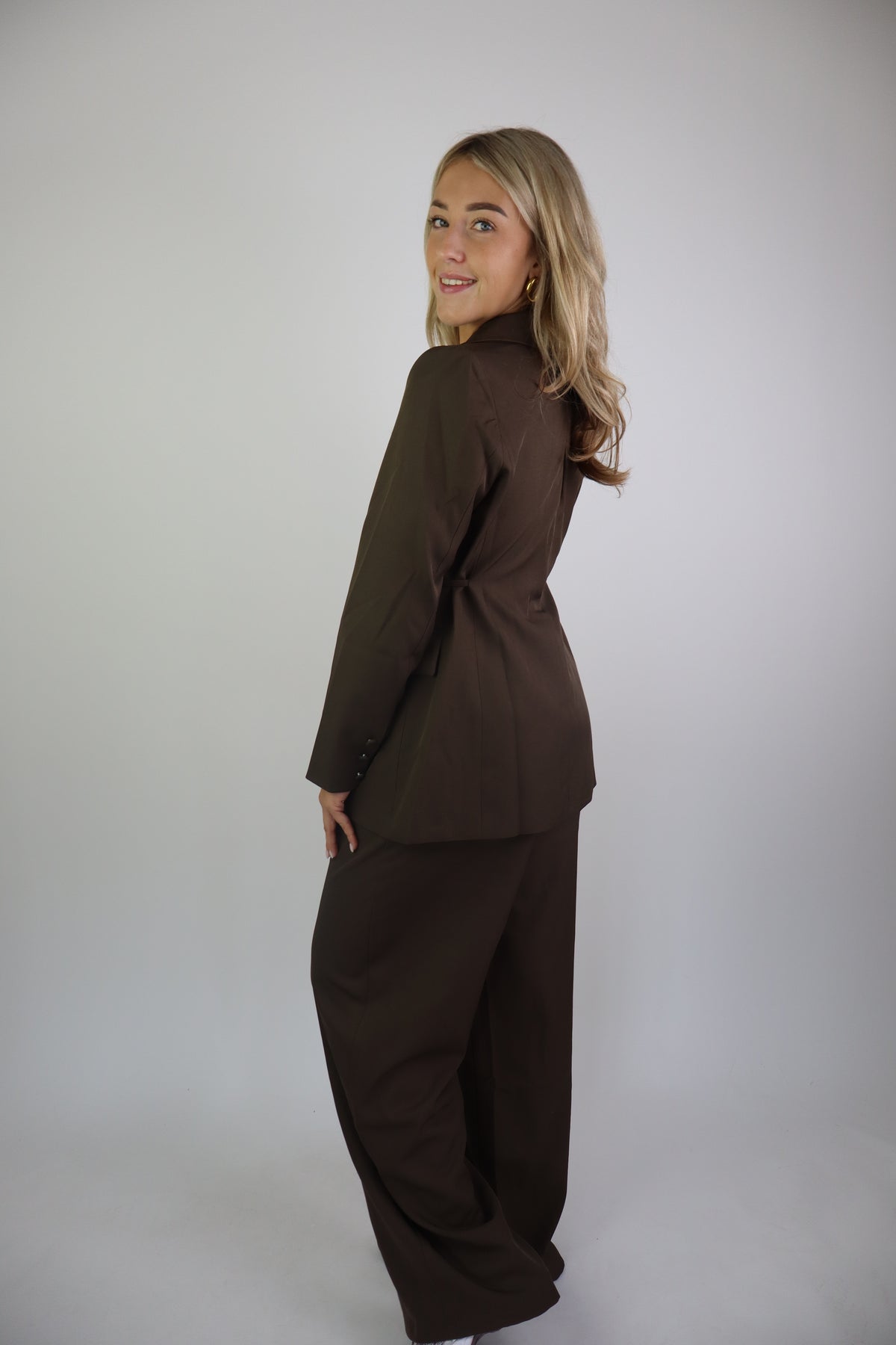 Maison Sophie Blazer Brown