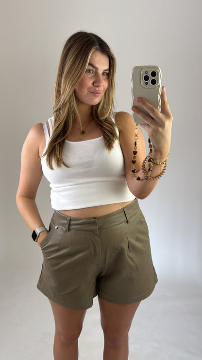 Amberly Short Olive Ambika