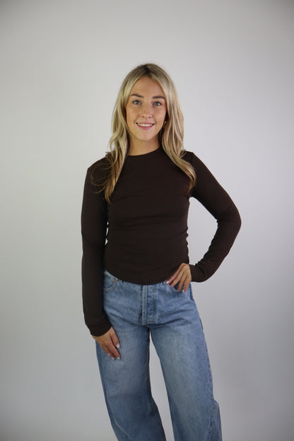 Soft Everyday Longsleeve Brown