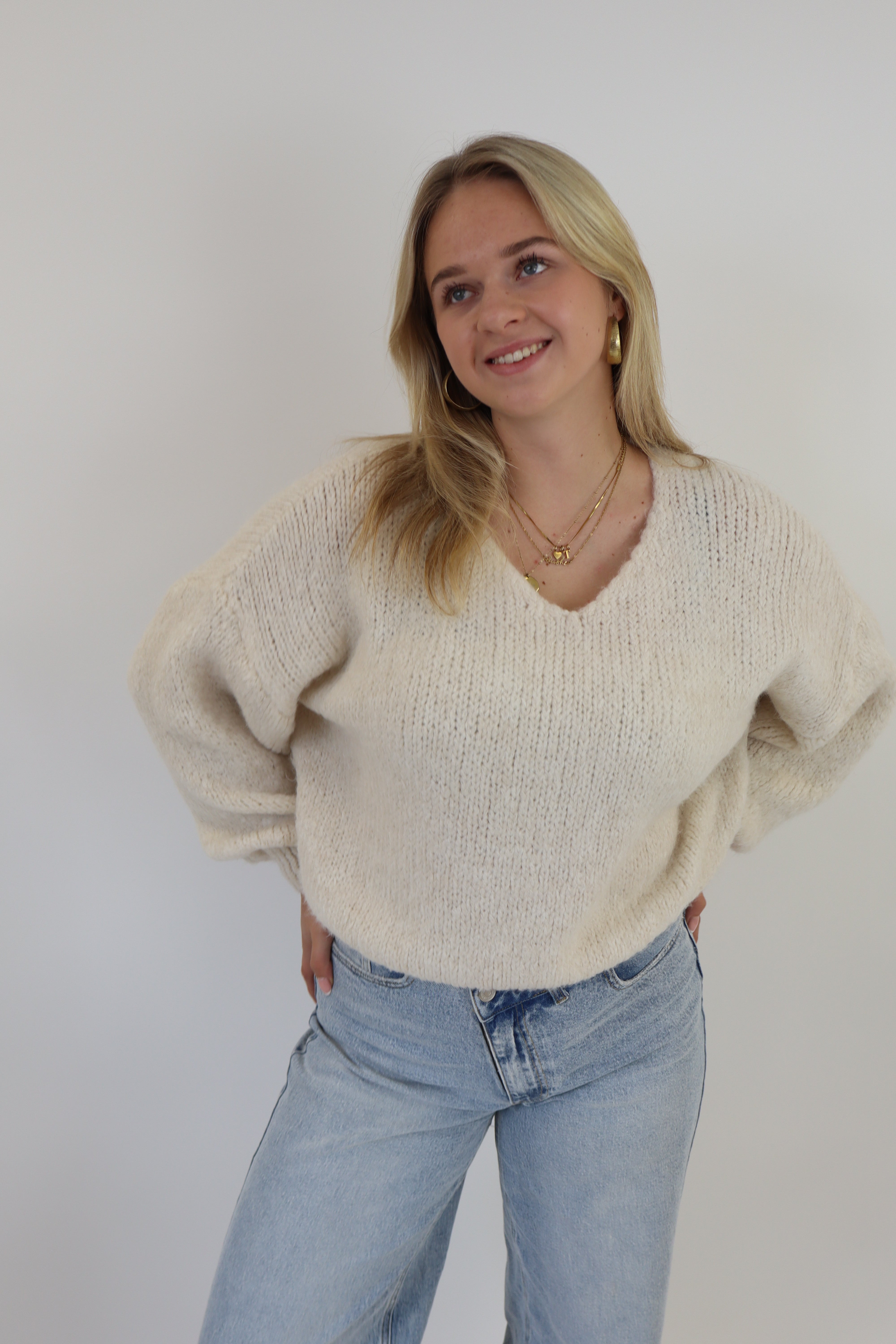 Soof Sweater Off White