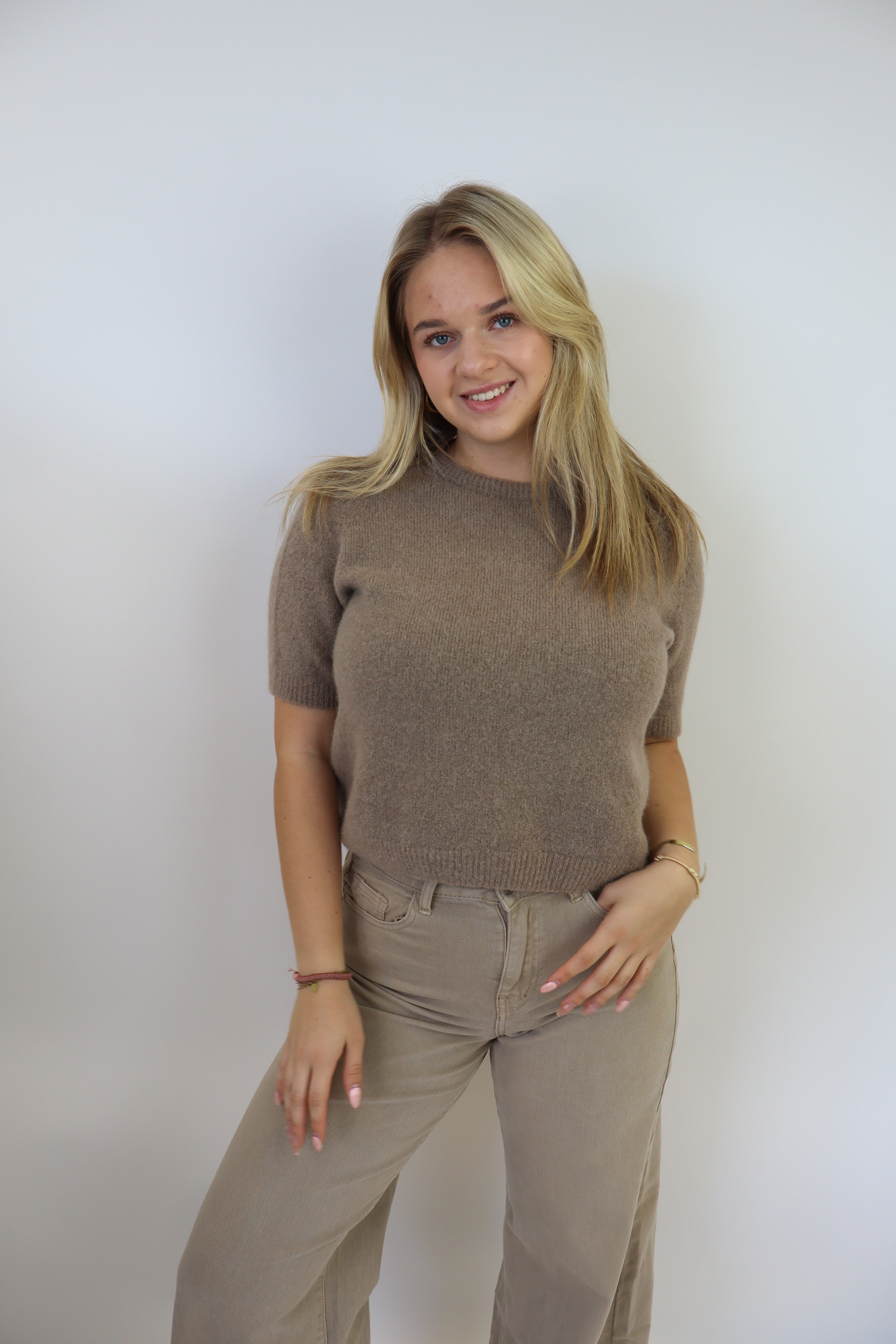 Jada Cozy Top Beige