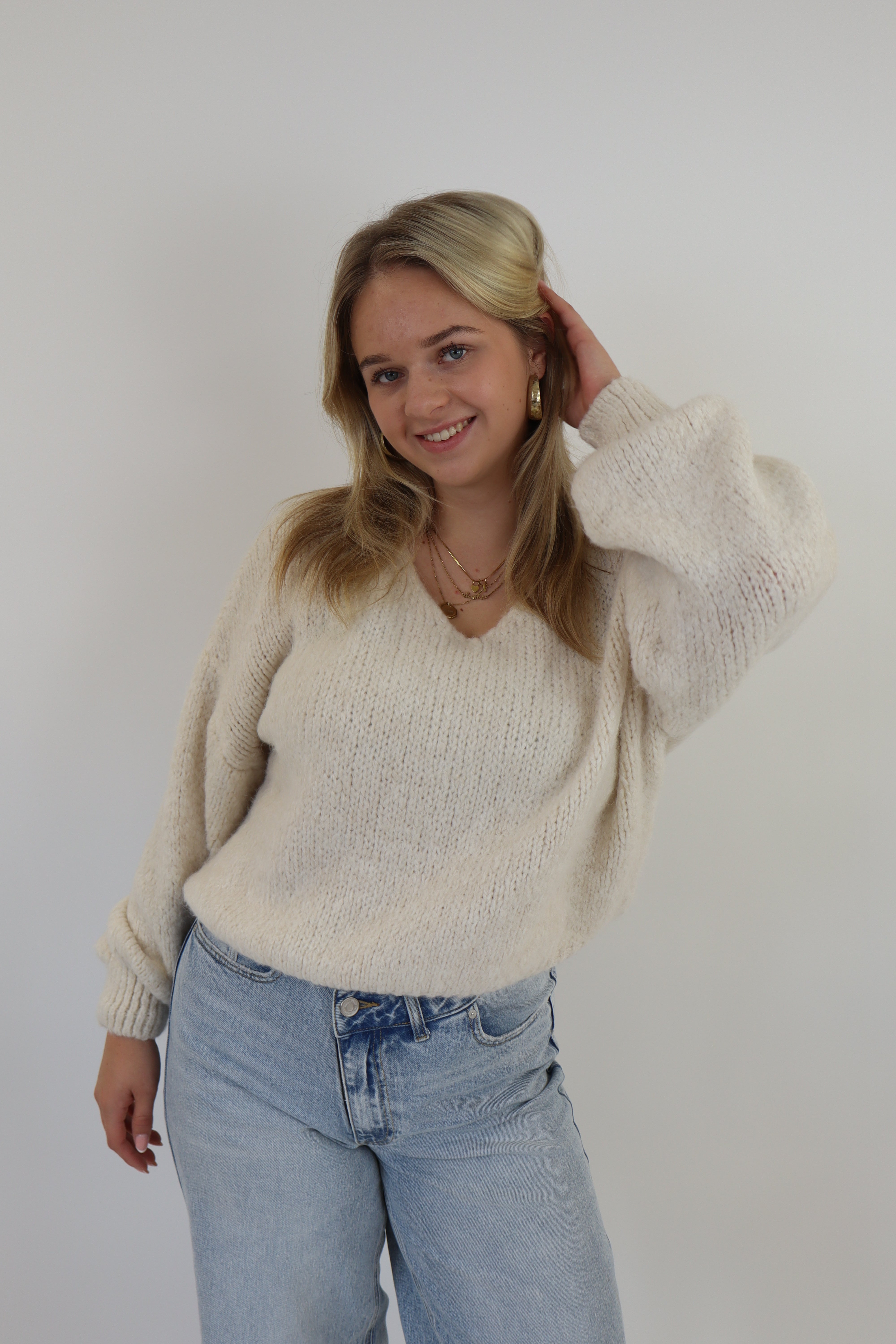 Soof Sweater Off White