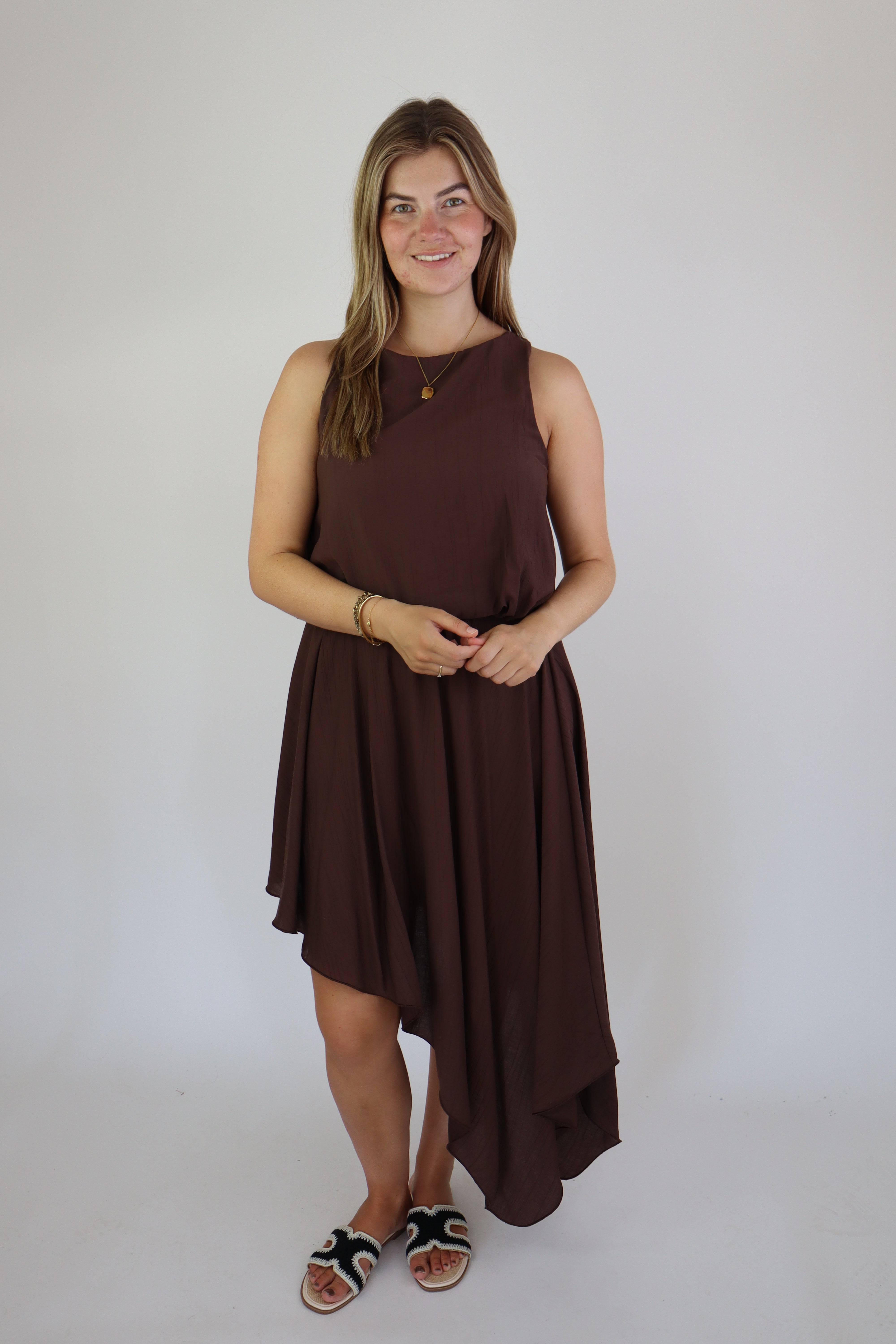 Samantha Maxi Dress Brown