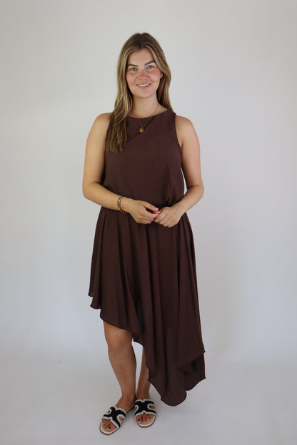 Samantha Maxi Dress Brown