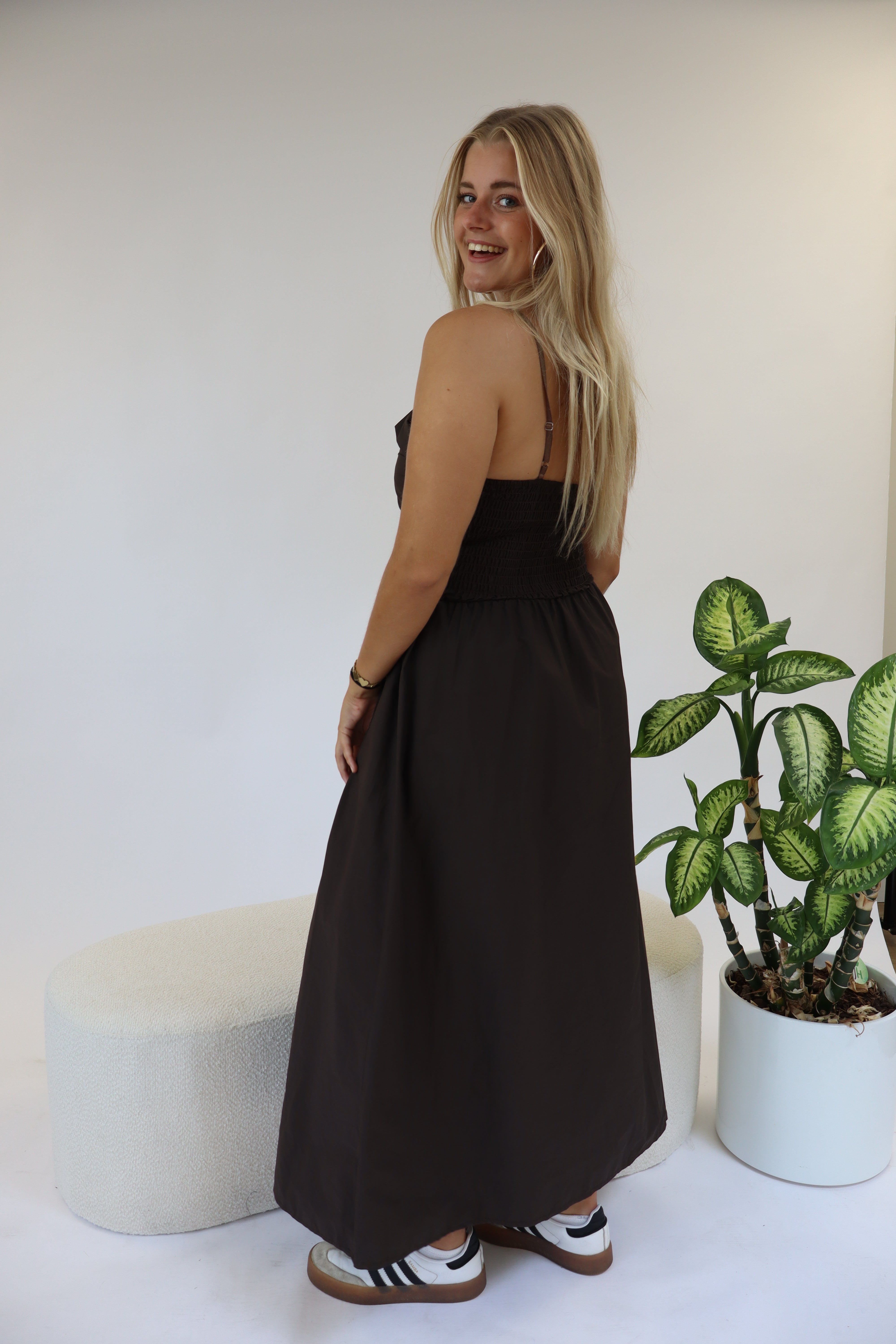 Belle Maxi Dress Brown