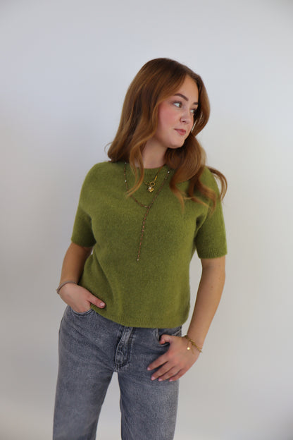 Jada Cozy Top  Olive