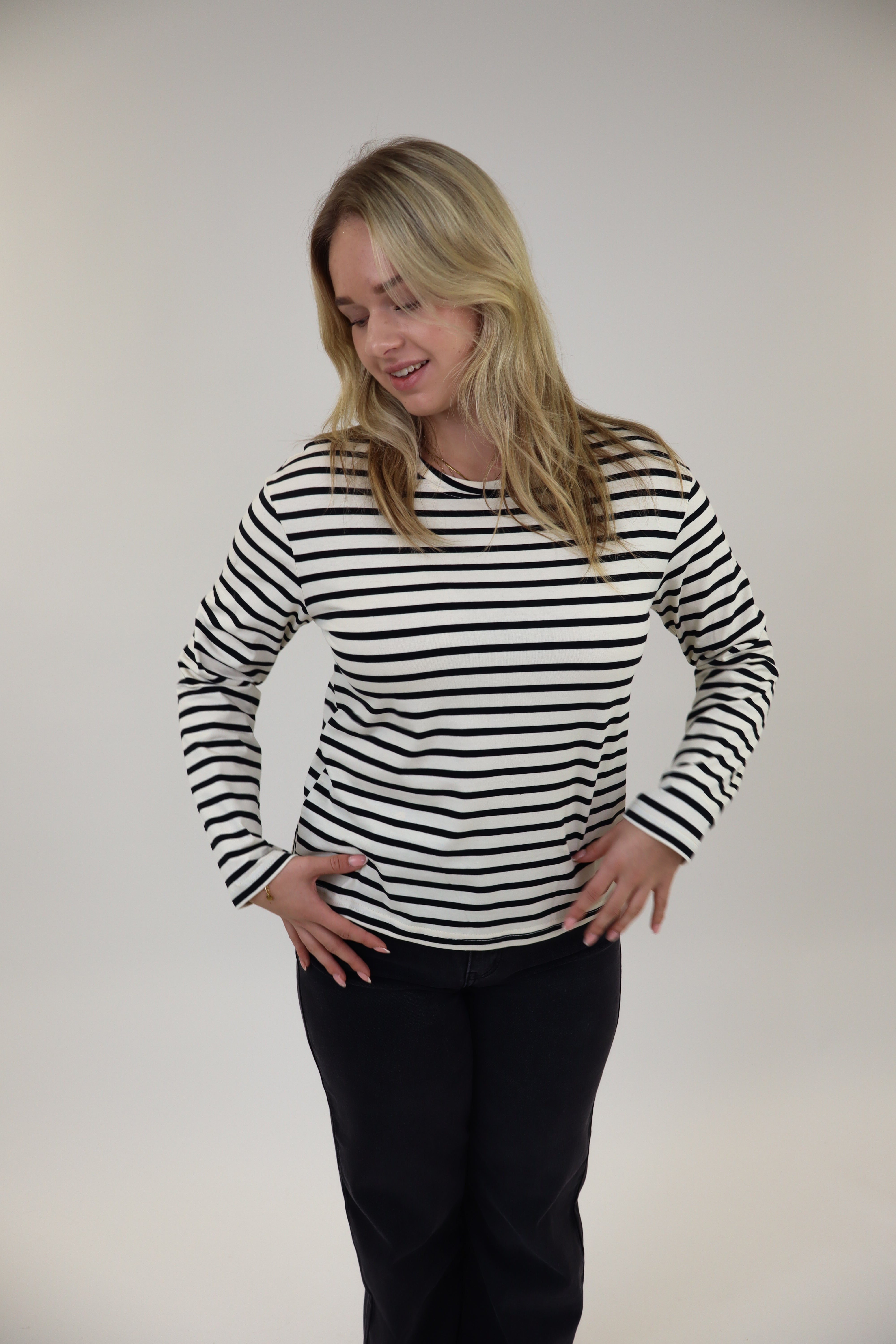 Isis Long Sleeve Top | Black