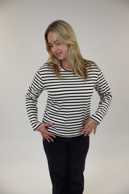 Isis Long Sleeve Top | Black