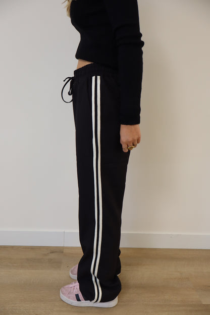 Hazel Striped Pants Ambika Black
