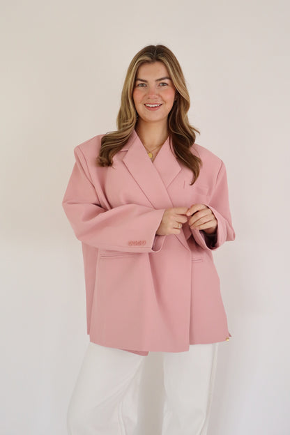 BOXY BLAZER PINK