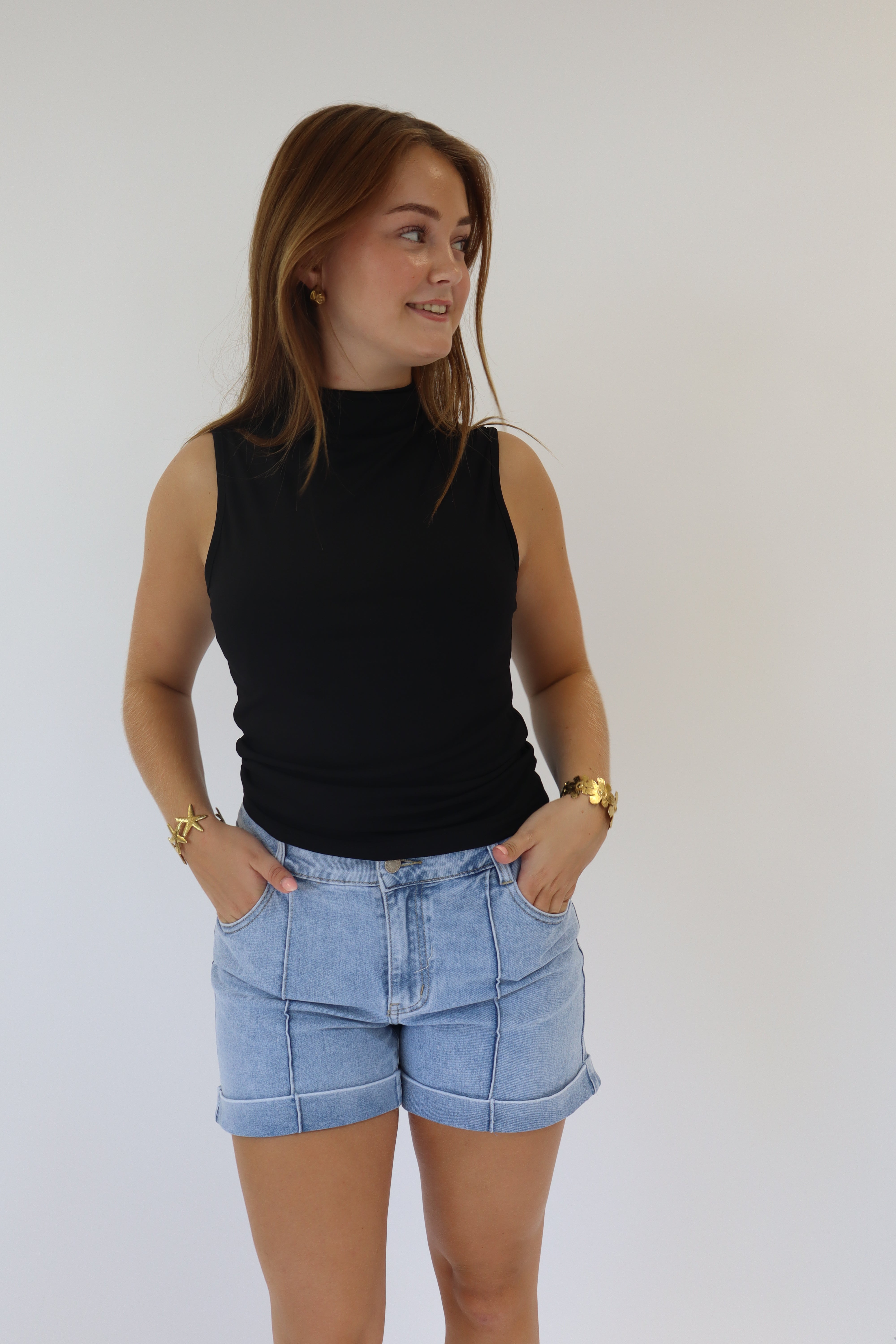 Aniek Denim Short
