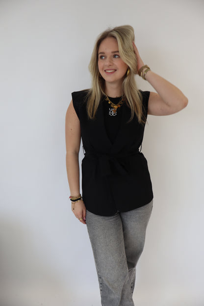 Kylie Gilet Black