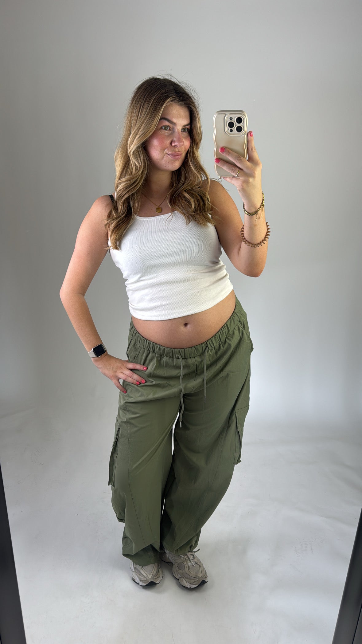 Marit Cargo Pants Green