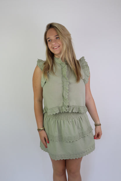 Lena Two Piece Set Green