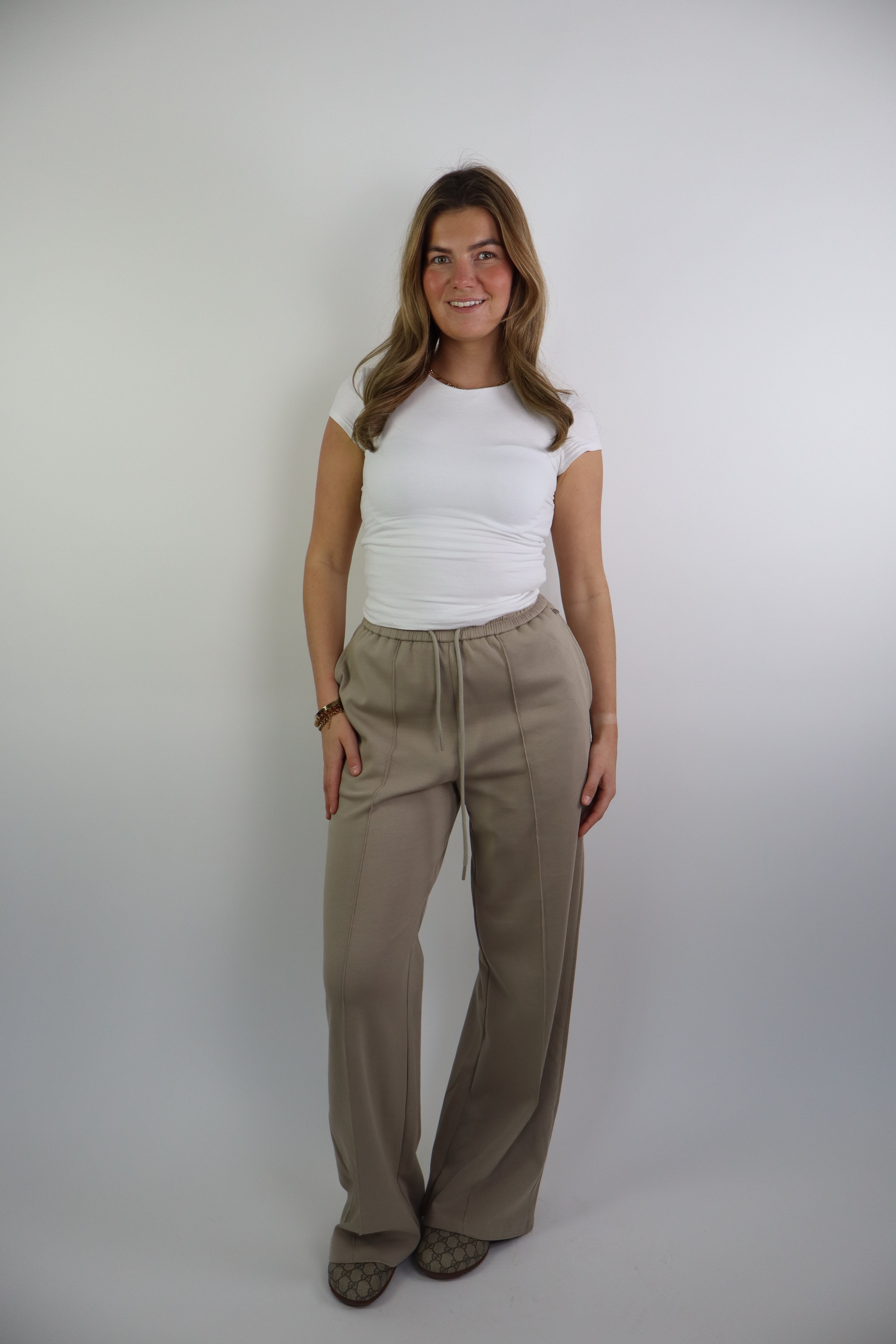 Ambika Basic Soft Pants Beige