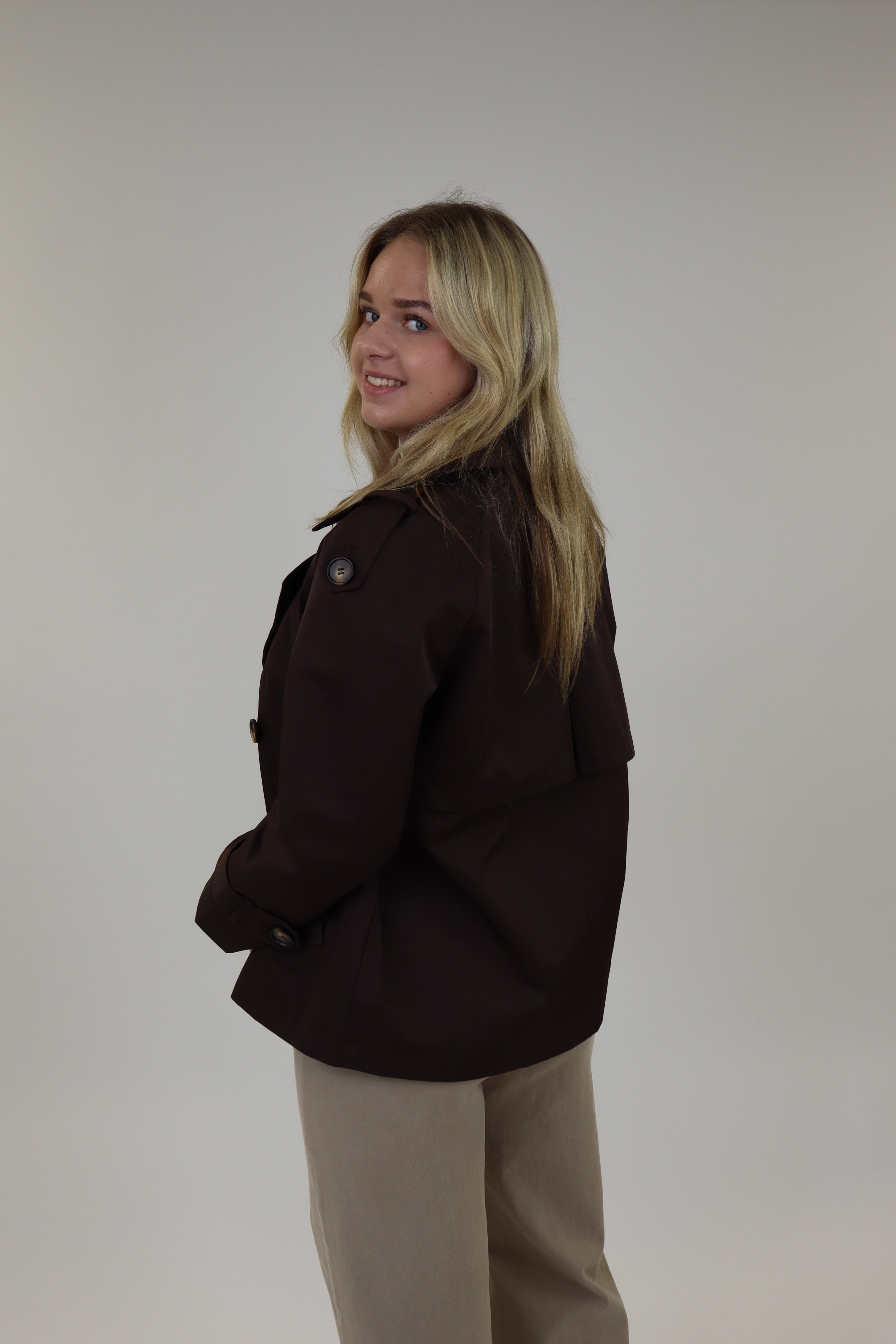 Maren Trench Coat | Brown 4215