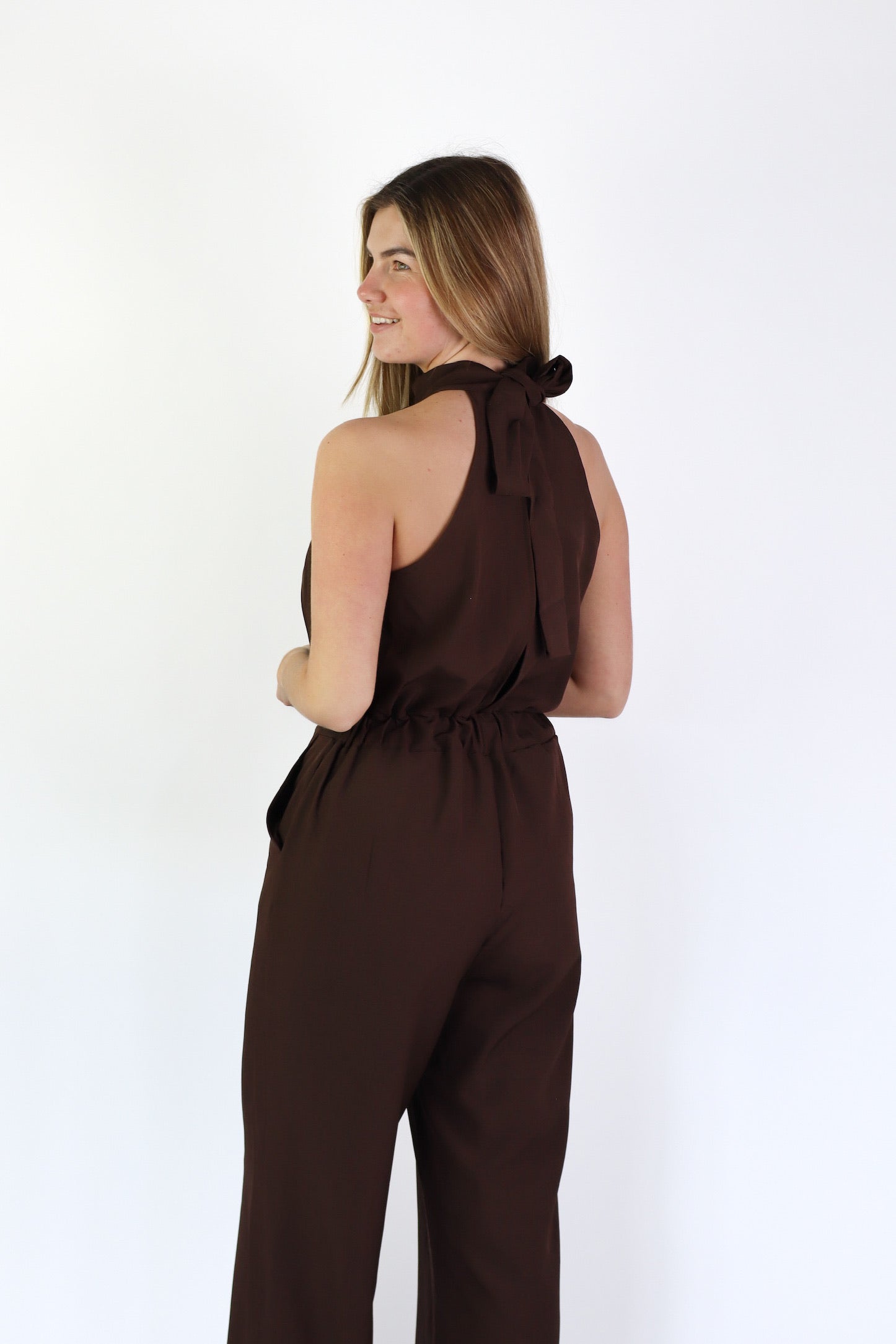 Maud Jumpsuit Brown