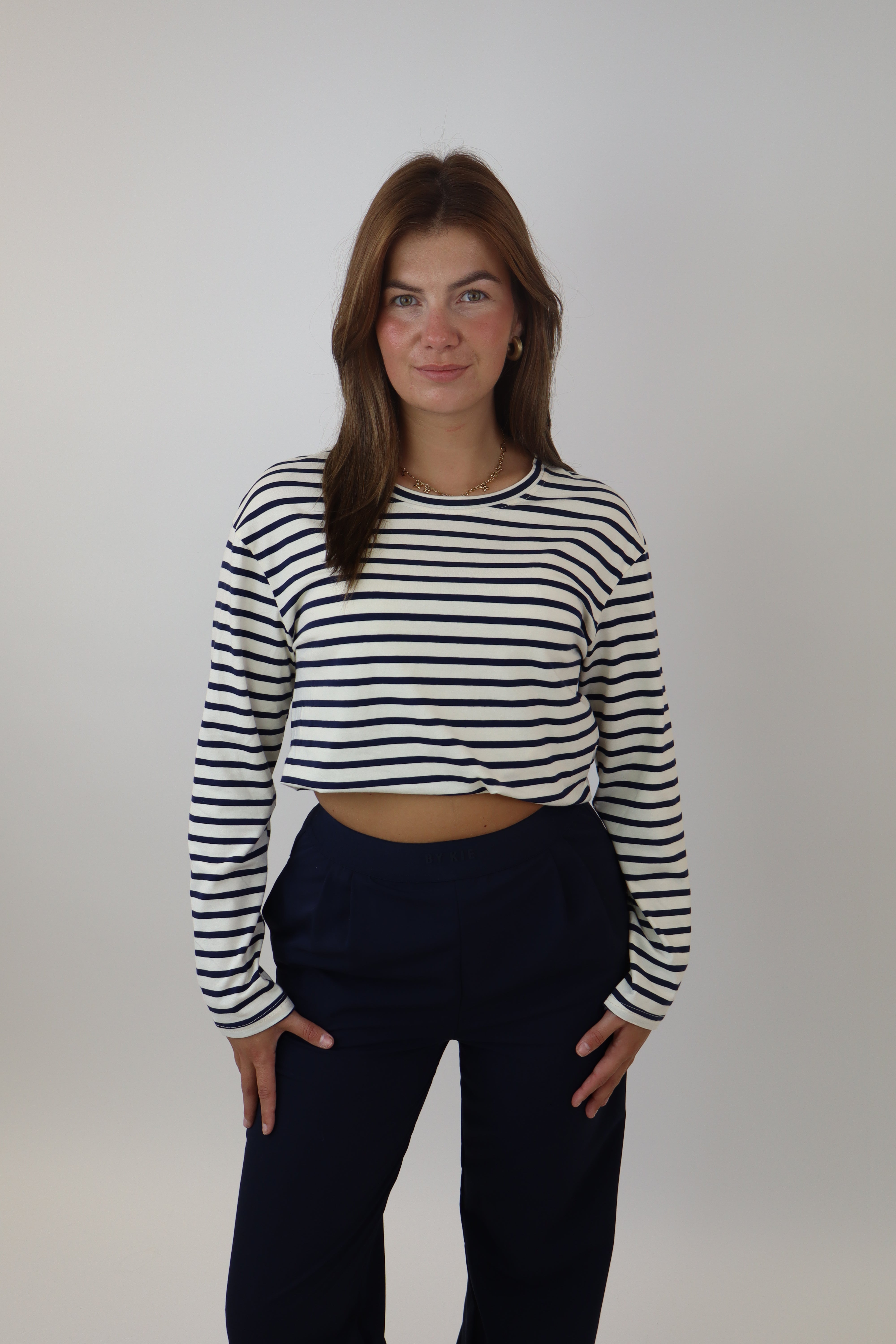 Isis Long Sleeve Top | Navy