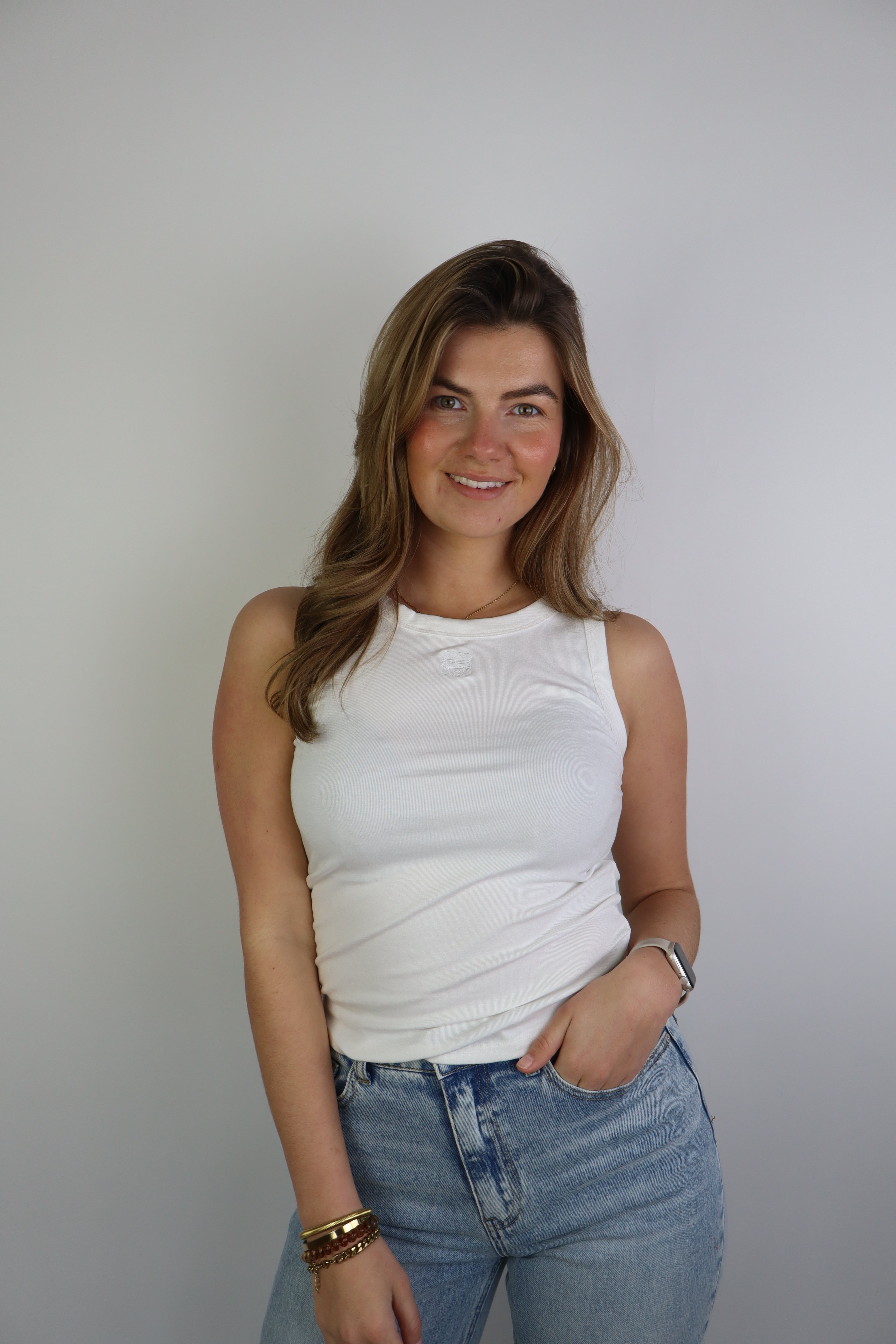 Suus Logo Tank Top Wit