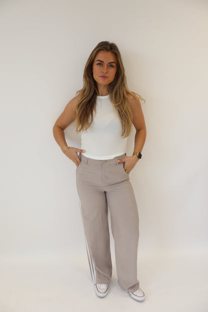 Gaby Pants Ambika Greige