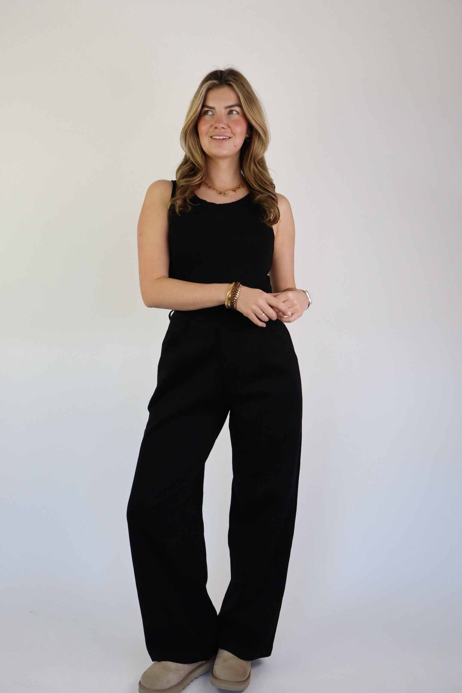 Jasmijn Jogging Pantalon Black