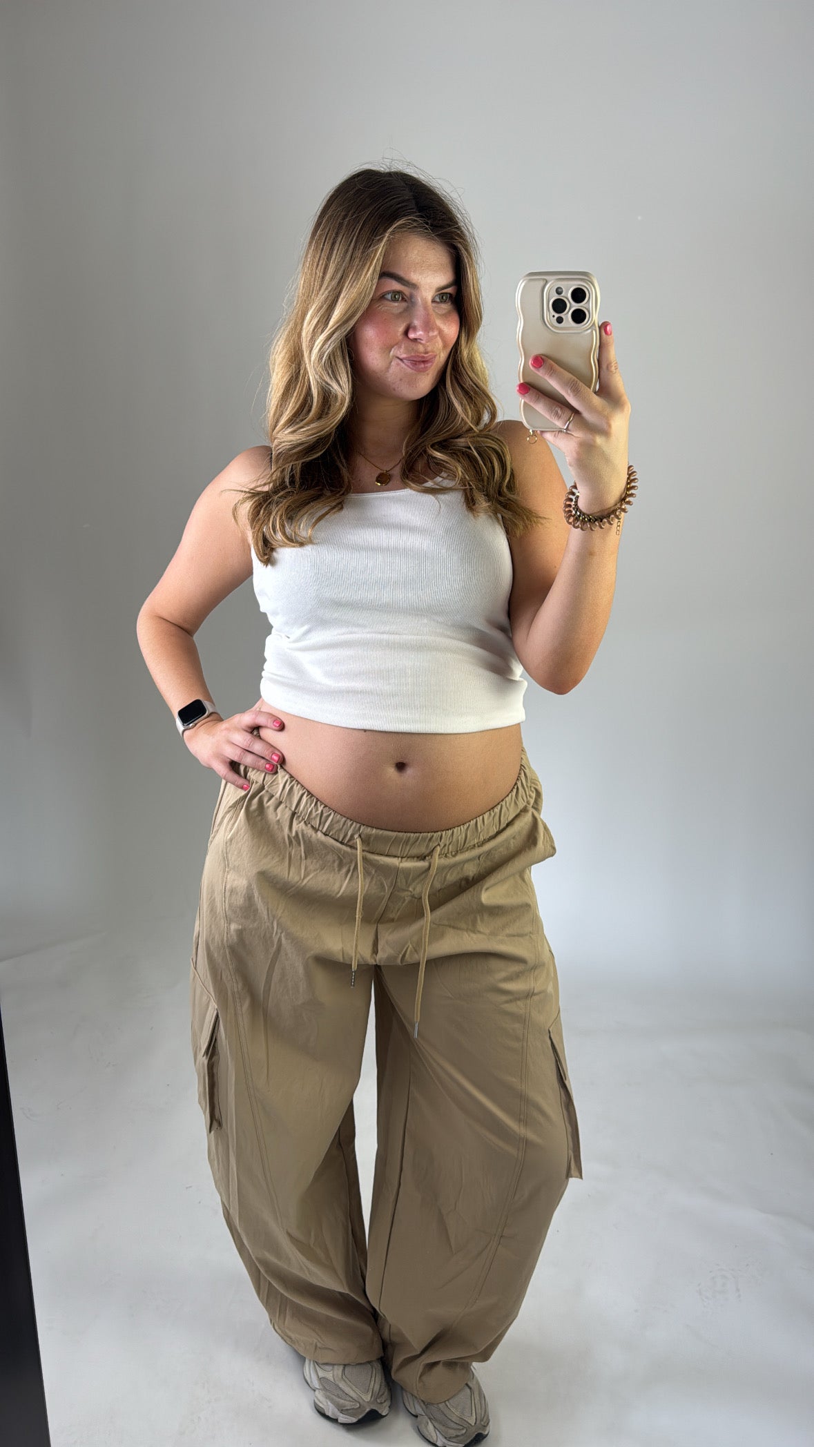 Marit Cargo Pants Taupe
